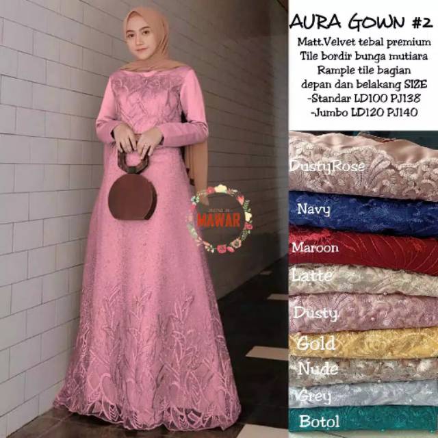 AURA GOWN #2 | DRESS TILE | AURA DRESS