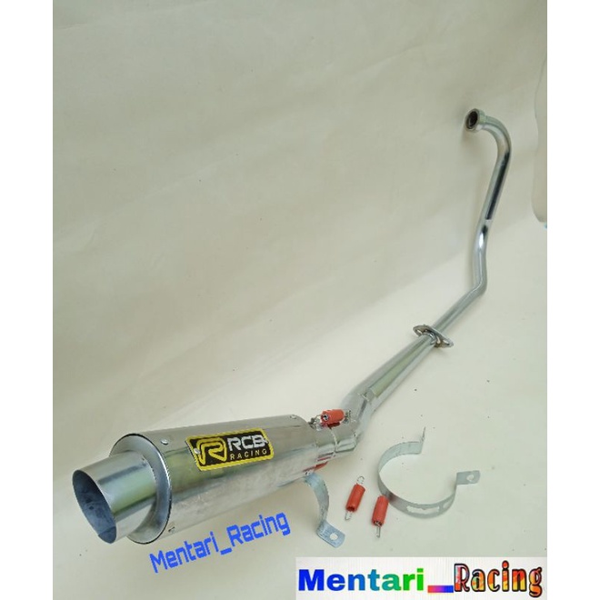 KNALPOT RCB RACING JUPITER MX OLD SATRIA FU KARBU 150 JUPITER MX NEW 135