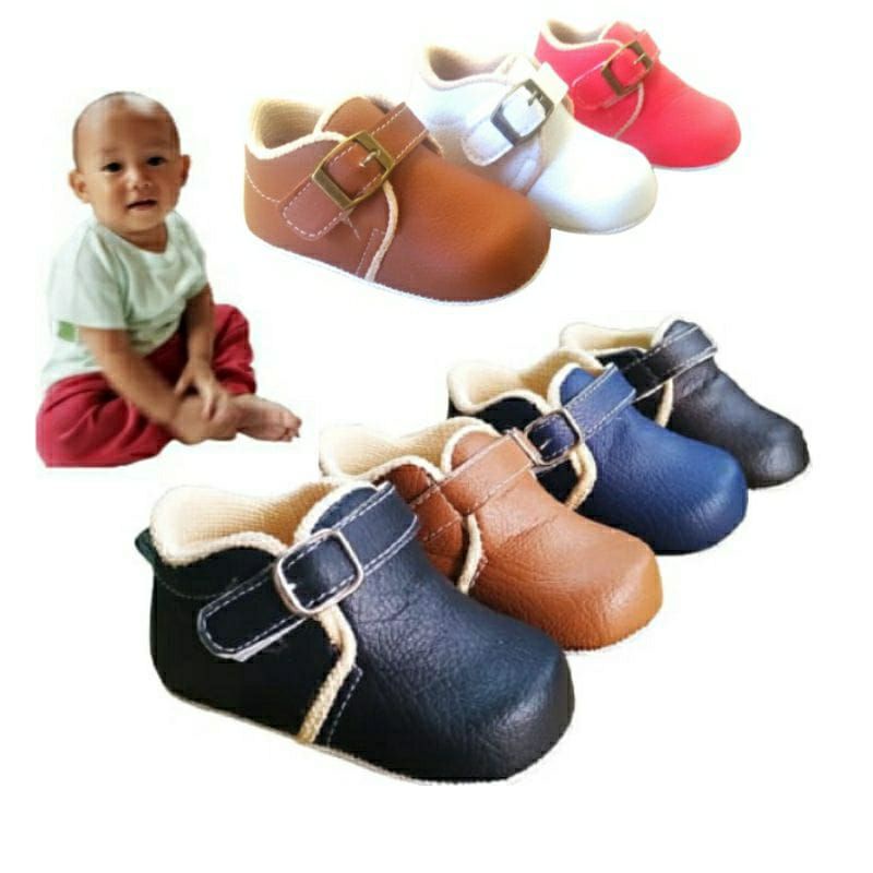 TAFBABY Sepatu Bayi Prewalker Baby shoes Belly Anak Laki-laki Cowok