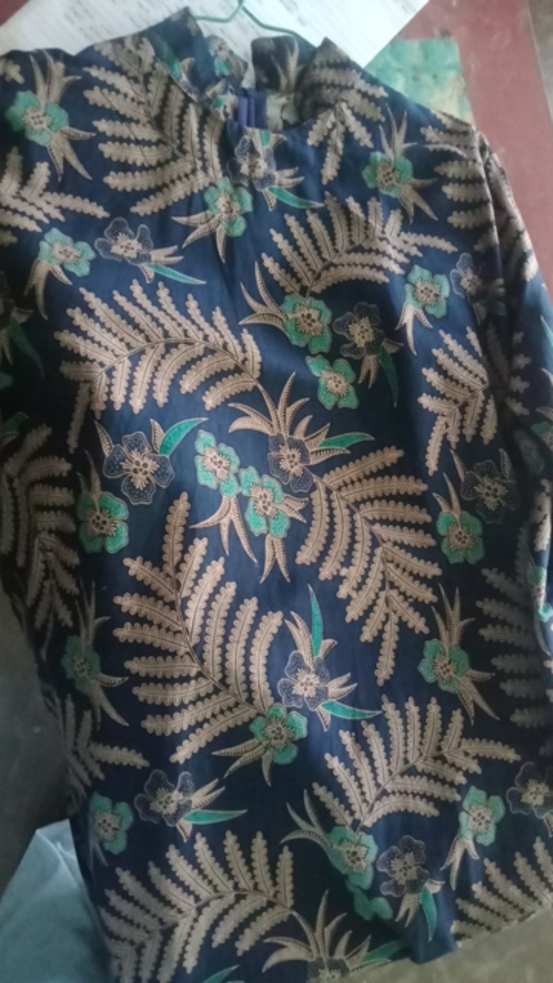 Maura Couple - Sania Ruffle Batik Couple Ori Ndoro Jowi Garansi Termurah Shopee - Batik Modern Solo