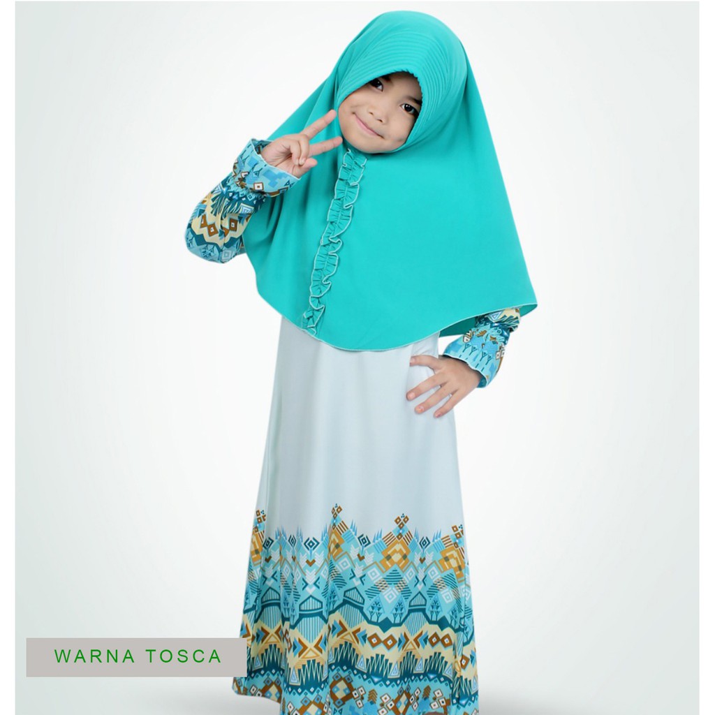 Salim Moslem-BIG SALE!!! Busana Muslim/Gamis Anak Motif Set Daily Cantik Usia 1-9TH