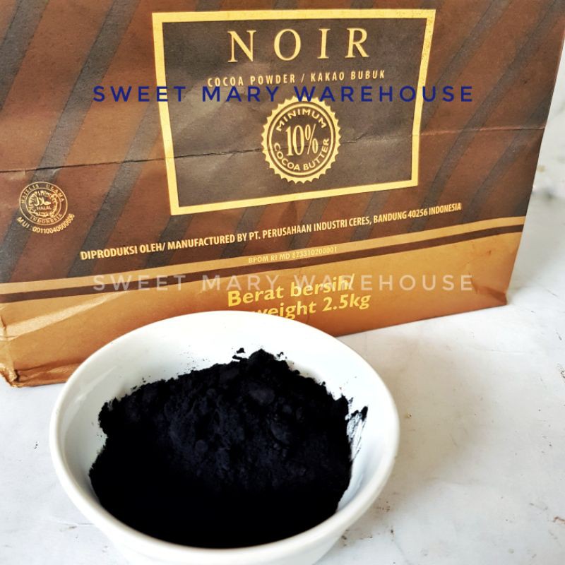 

Tulip Chocolatier Noir Cocoa Powder 100gr Coklat Bubuk Kakao 100gr