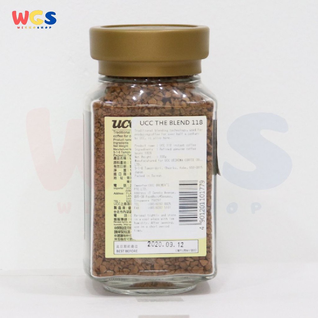 UCC Ueshima The Blend 118 Strong Taste Instant Coffee 90 gr