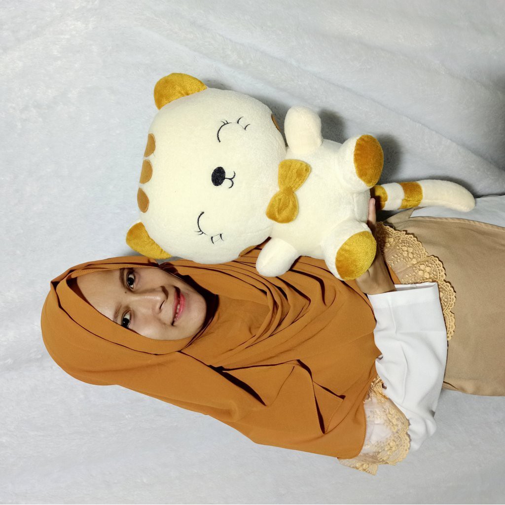 Boneka Kucing cantik XL murah BISA+UKIR NAMA PO 2-4 HARI aja