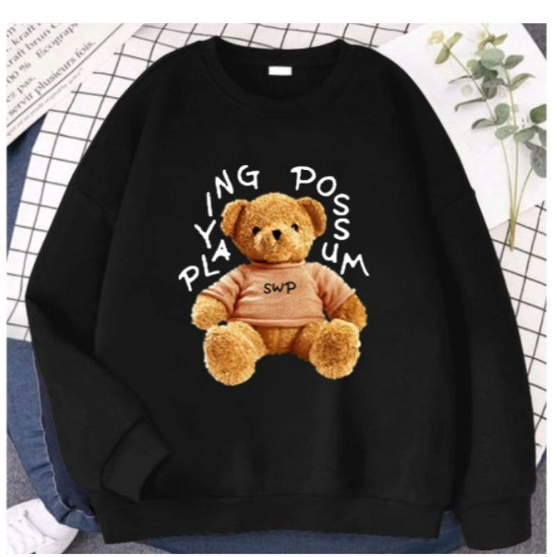 Jaya_CO Sweater Bear Playing