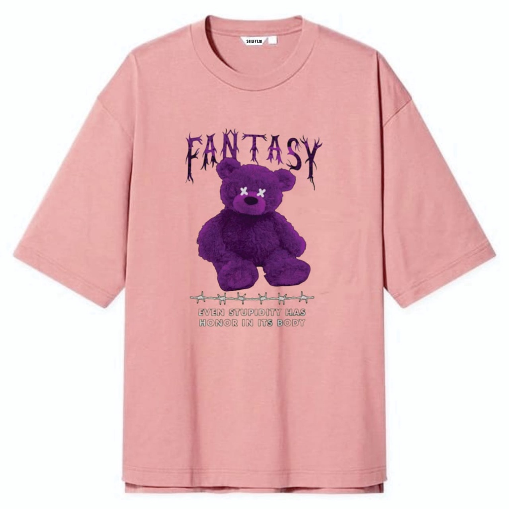 KAOS OVERSIZED FANTASY PANDA STILFY COTTON COMBED 24s