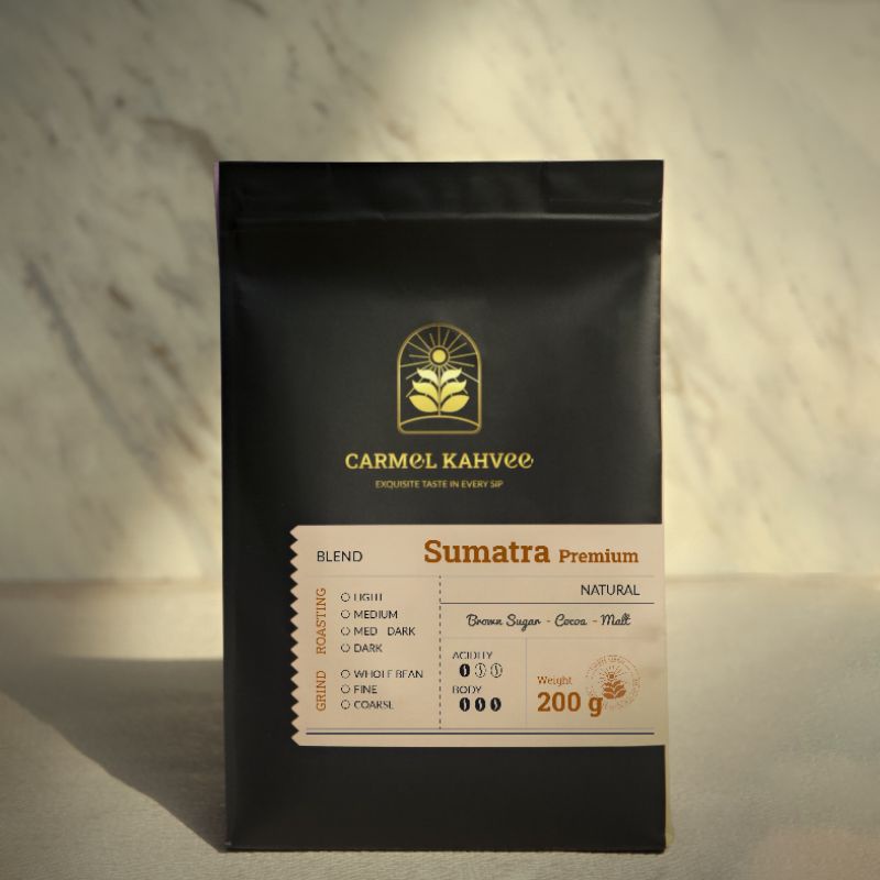 

Kopi Robusta Premium Java Blend 200gr (FINE ROBUSTA) CARMEL KAHVEE