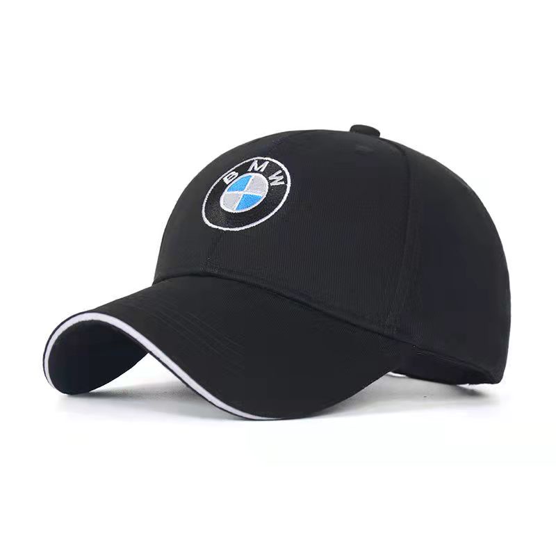 Topi mobil MG BMW M3 Golf F1 Ferrari Polo Racing Hitam Bisbol Trucker Pria Topi Topi