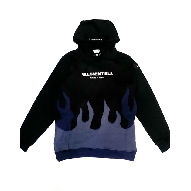 The 'Blue Fire' hoodie W.Essentiels black