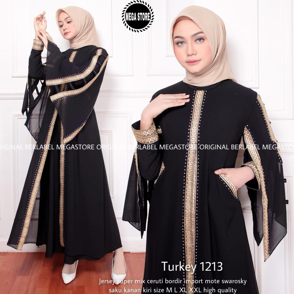 Abaya motif kalong 01