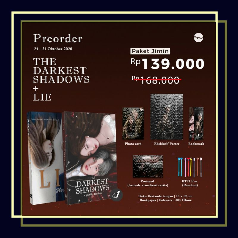 

[Free Bubble Wrap] The Darkest Shadows