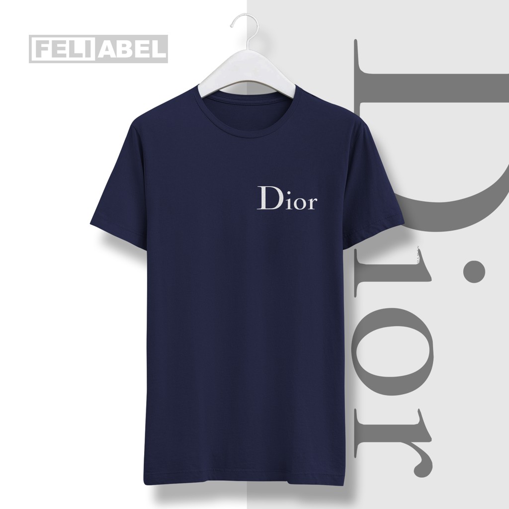 Kaos Logo Dior | Baju Atasan Pria Wanita | Tshirt  Brand