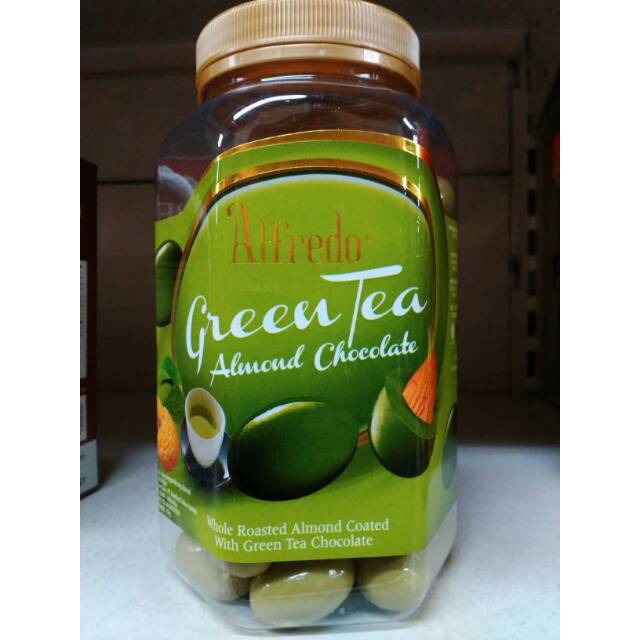 Coklat Alfredo Green Tea Jar 450 gr