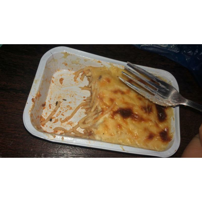 

SPAGHETTI PANGGANG BRULEE