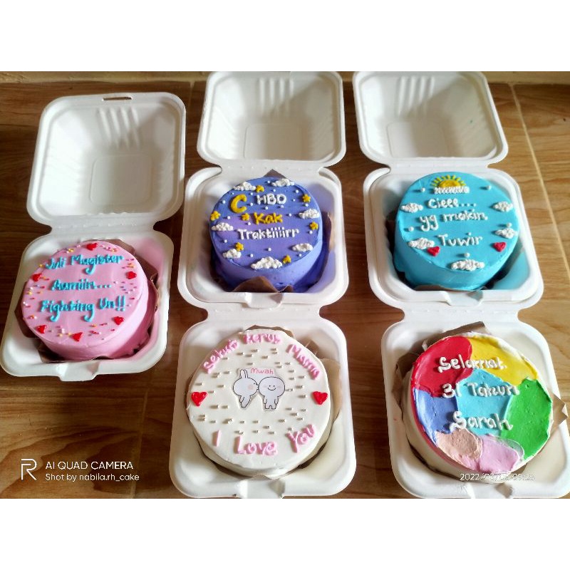 

Korean cake bento Buy 1 get 1