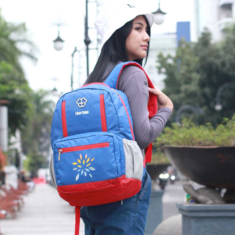 tas ransel wanita murah,tas bacpack wanita,tas sekolah murah,tas kuliah murah,tas ransel laptop wanita+raincoat ASN176