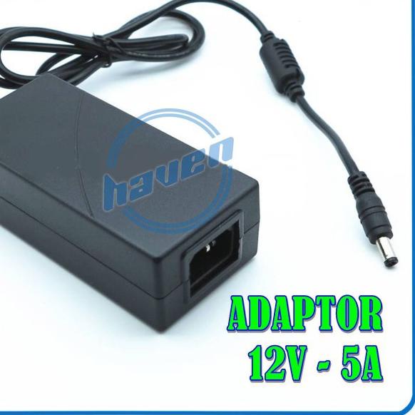 Adaptor 5a 12v Murni Switching Adaptor CCTV 12V 5A Adaptor CCTV 12V 5A