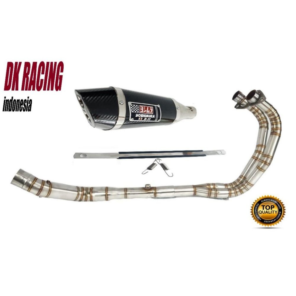 knalpot racing kawasaki ninja 250 fi yoshimura r11 fullsy bac 80