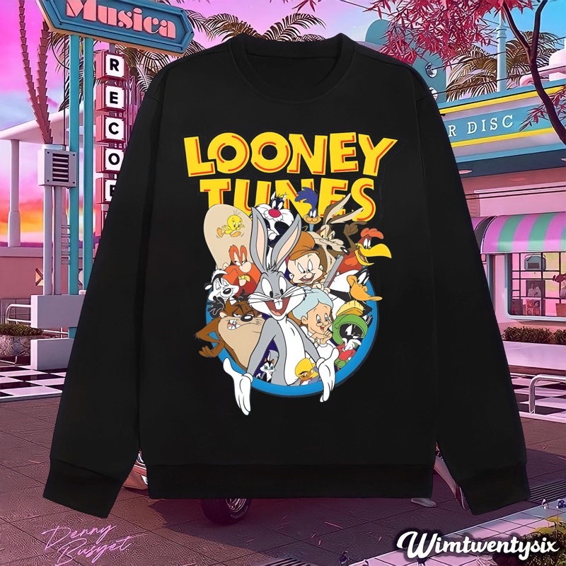 sweater | sweatshirt | crewneck | looney tunes vintage