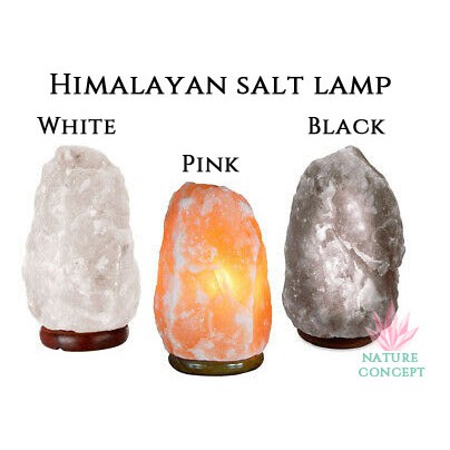 VERY RARE Black Himalayan Salt lamp Lampu Garam Himalaya HITAM LANGKA 2 - 3 KG