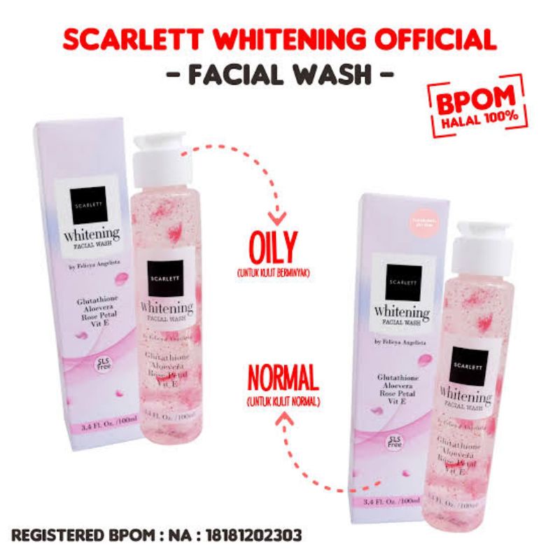 Scarlett Facial Wash / Scarlet Facial wash