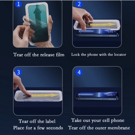 Iphone XR / X / XS Max / 11 / 11 PRO / 11 PRO MAX / 12 / 12 PRO / 12 MINI / 12 PRO MAX / 13 / 13 MINI / 13 PRO / 13 PRO MAX / 14 Plus Pro Max Quick Super Fit Full Cover Tempered Glass