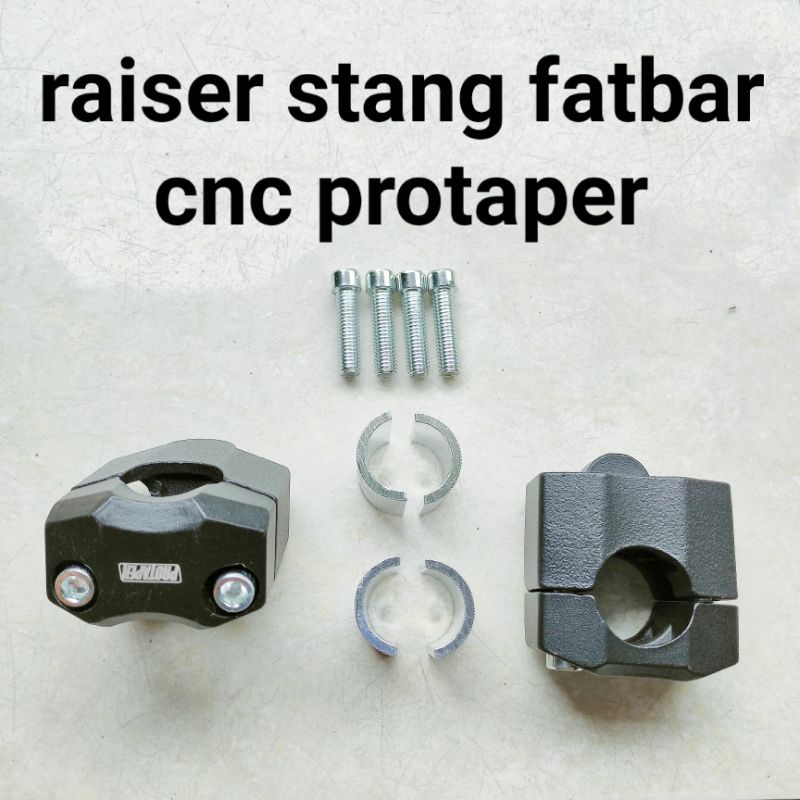 raiser stang lurus peninggi stang cnc universal raiser stang Vixion xabre Megapro