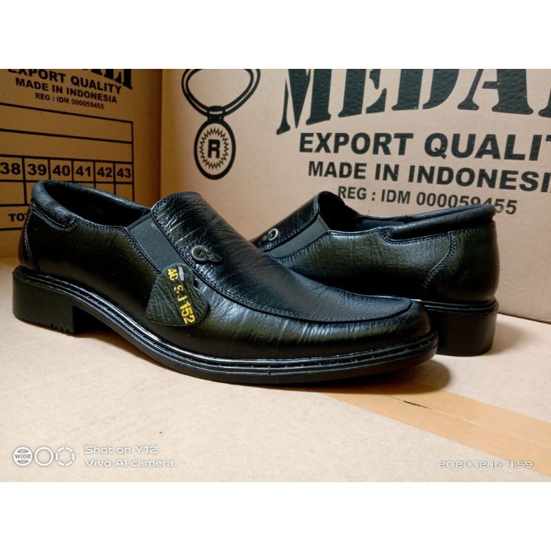 SEPATU KULIT PRIA SEPATU KERJA SEPATU KULIT MEDALI SEPATU PRIA SEPATU KULIT ASLI SEPATU PANTOFEL PRIA