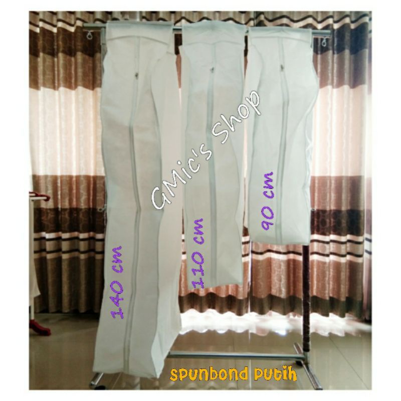 cover pelindung baju sponbond pesanan 110 pcs