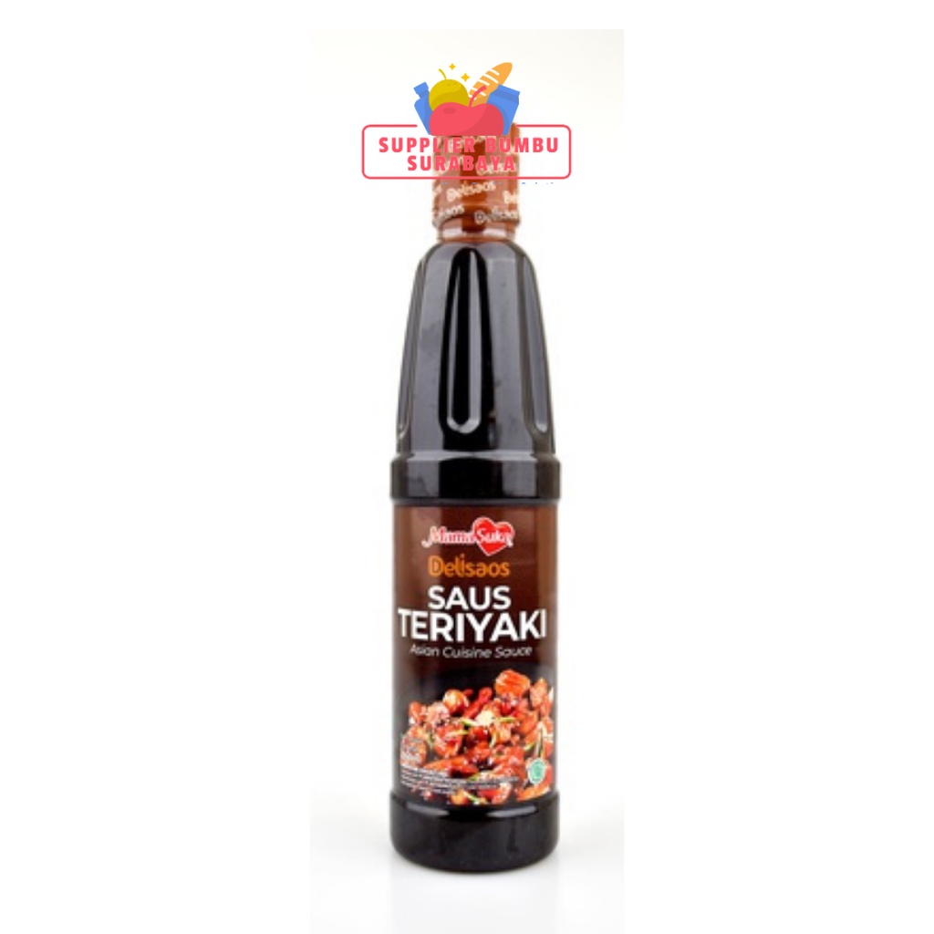 MamaSuka Delisaos Bumbu Saus Teriyaki Bulgogi Halal 260ml