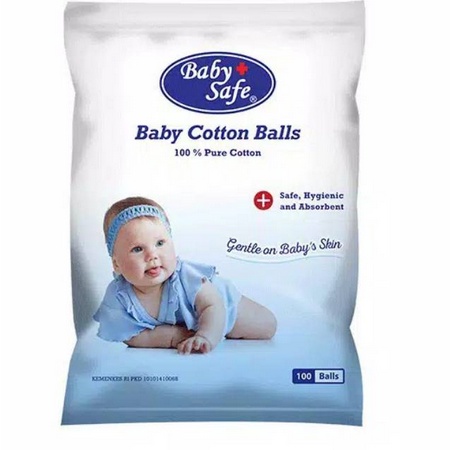 Baby Safe Cotton Balls 100's