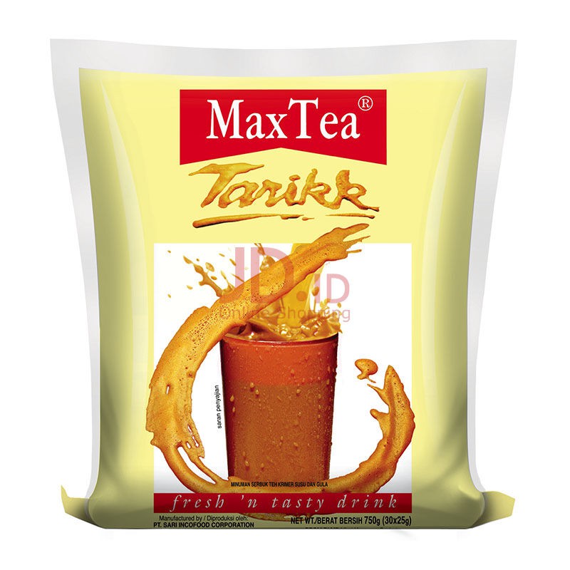 Jual Max Tea Teh Tarik Isi 30s X 25gr Shopee Indonesia 0024