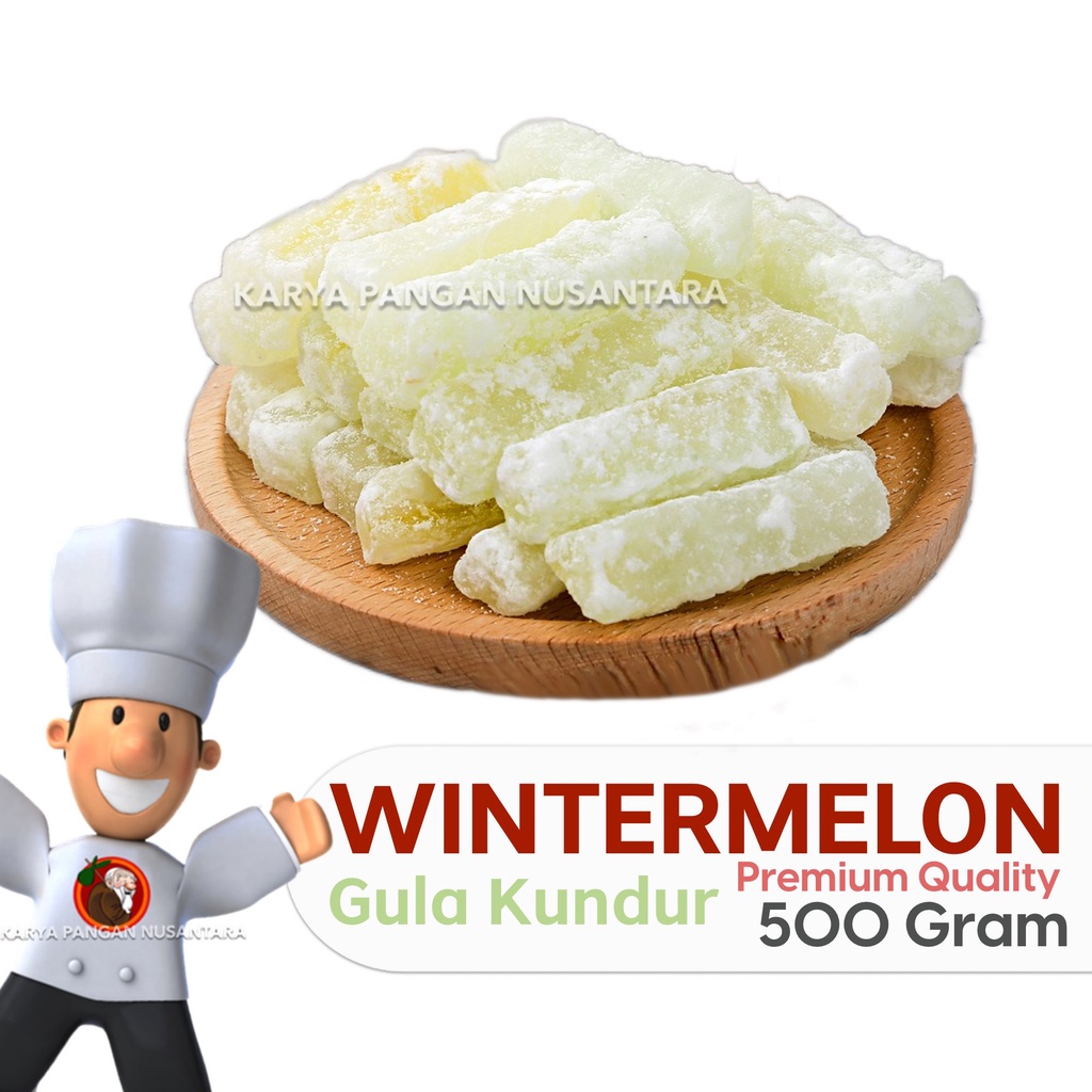GULA KUNDUR MANIS WINTER MELON TANG KWE MANISAN BUAH KUNDUR PACK 500GR