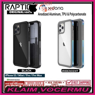 APPLESTOREID! Case 12 Pro Max 12 Pro X-DORIA RAPTIC Edge