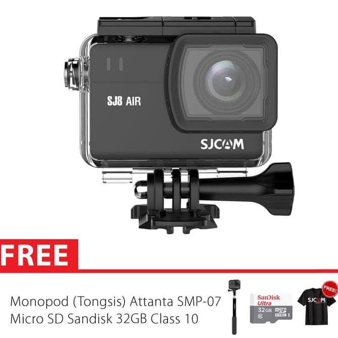 SJCAM SJ8 AIR Touchscreen Action Kamera Basic 32GB