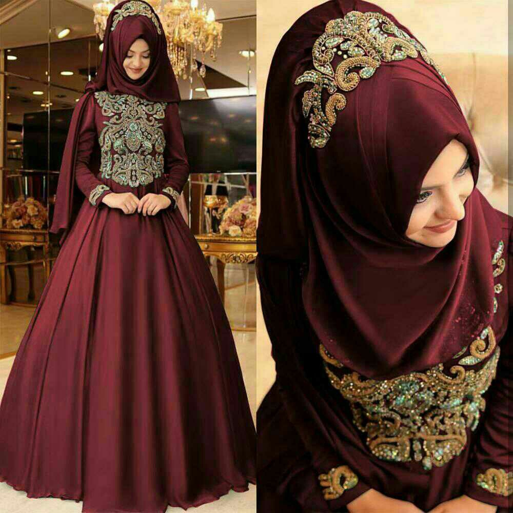 gamis syari fashion cantik  sandra