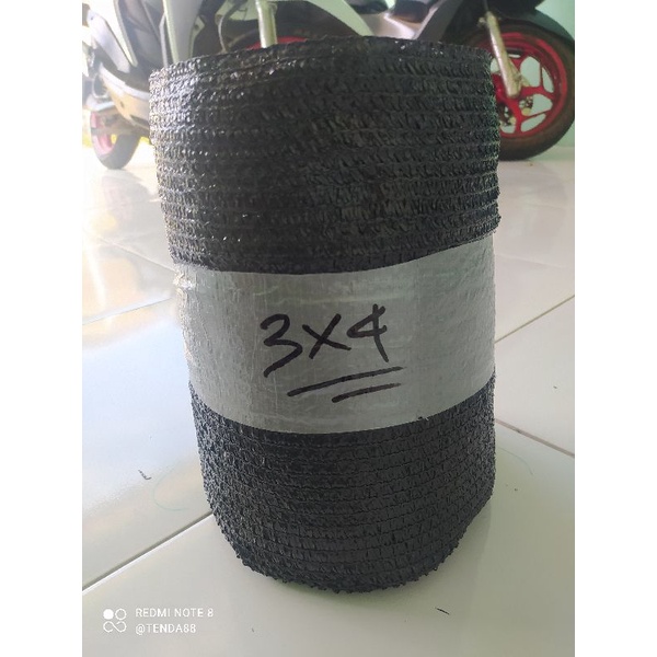 Paranet import 75% paranet peneduh tanaman ukuran 3x4