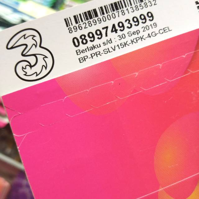 Nomor Cantik Three 11 Digit ekor triple 9
