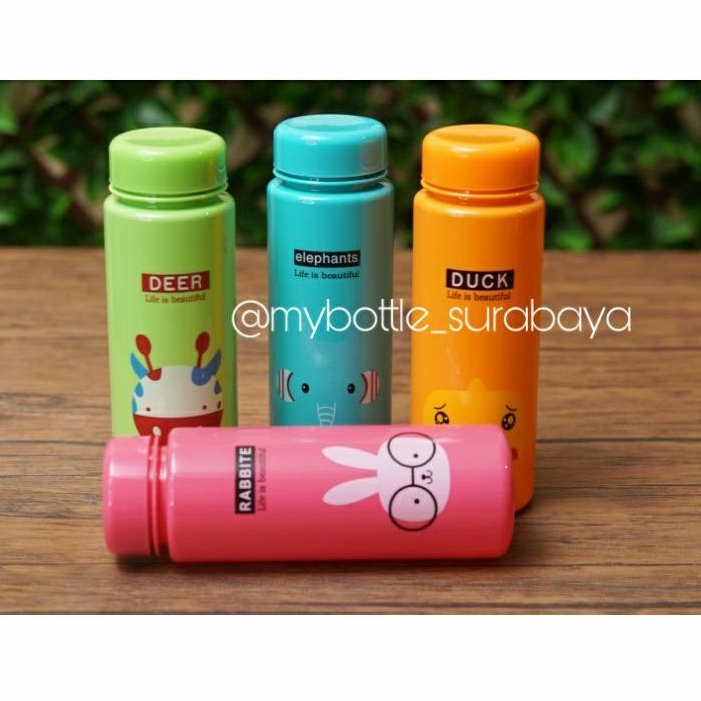 botol animal plastik,botol lucu,botol unik,botol minum karakter,my bottle karakter,souvenir ultah-1