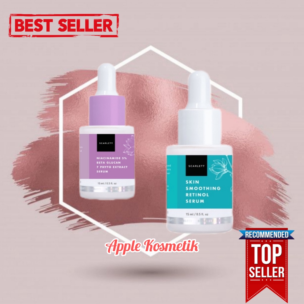 [ 1Kg = 16Pcs ] SERUM GLOWING SCARLETT BPOM / SCARLETT SERUM GLOWING / SCARLETT Glowtening Serum