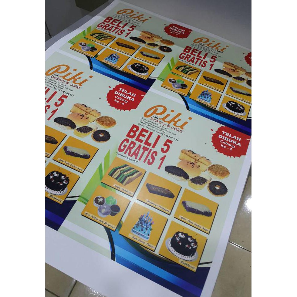 

BARANG BARU Cetak Brosur A5