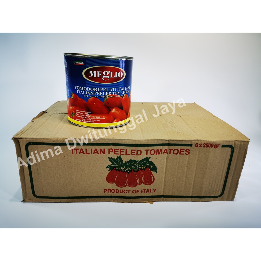 Tomat Itali / Tomato Whole Peeled Meglio 2.55 kg