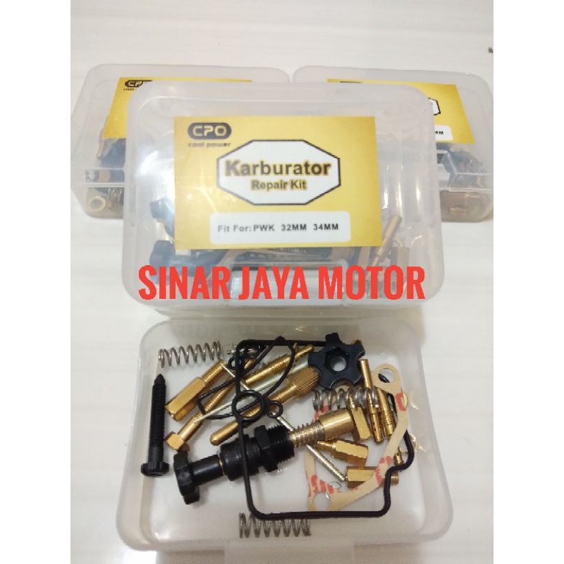 repair kit parkit cpo pwk 24 26 28 30 32 34 cpo racing power buat karbu sudco tdr koso uma ktc semua karbu pwk