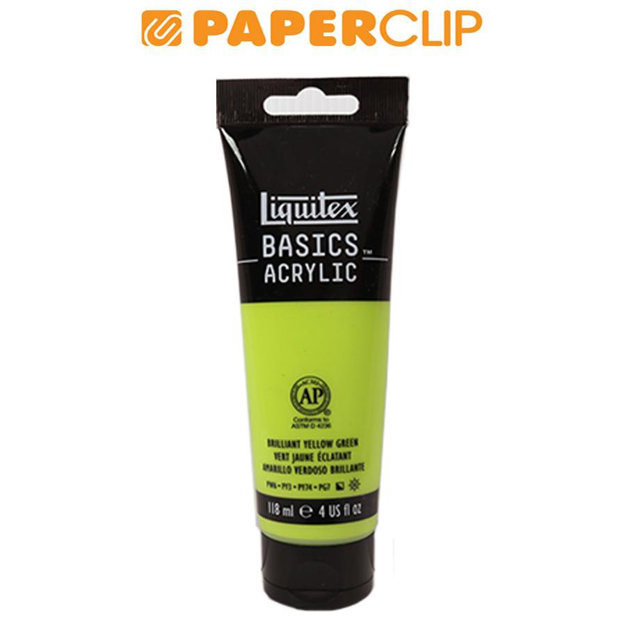 

LIQUITEX ACRYLIC BASIC 118ML BRILLIANT YELLOW GREEN 1046840