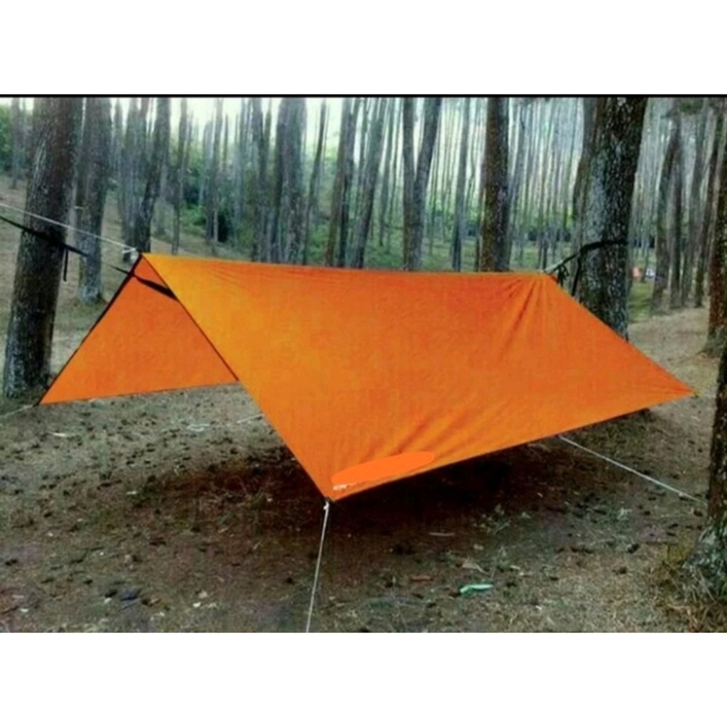 Bisa (COD)  Flysheet Ultralight 3x6 M BOGABOO Waterproof Full Sealed 19 Lubang - Flysheet