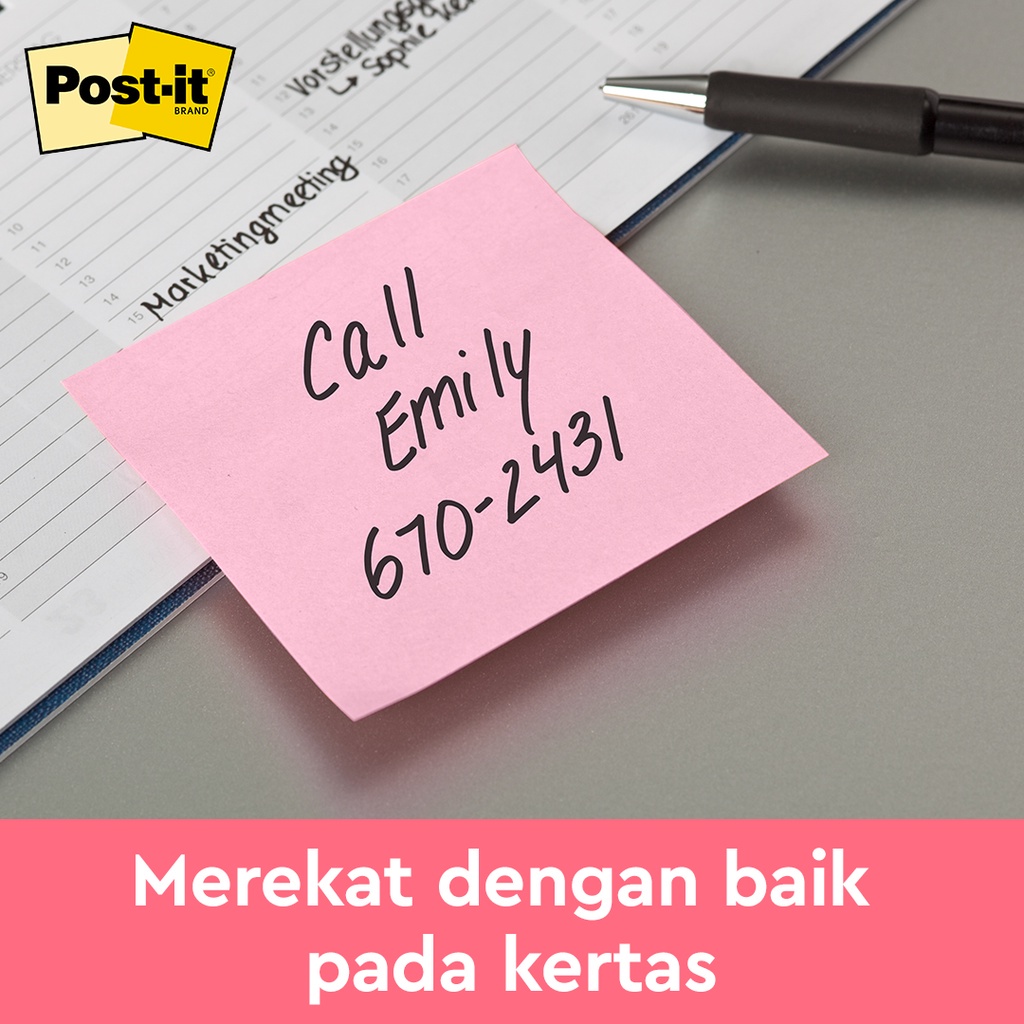 3M Post-it Original Millenial Pink 654-1MP 3x3