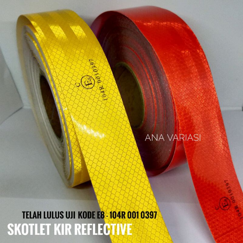 stiker skotlet reflective  skotlet  skotlet mobil skotlet kir skotlet pemantul cahaya