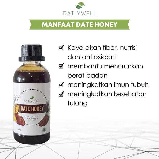 

Aseli Dailywell Date Honey Herbal Diet Kurma Madu Antioxidant Ozora It'S Work