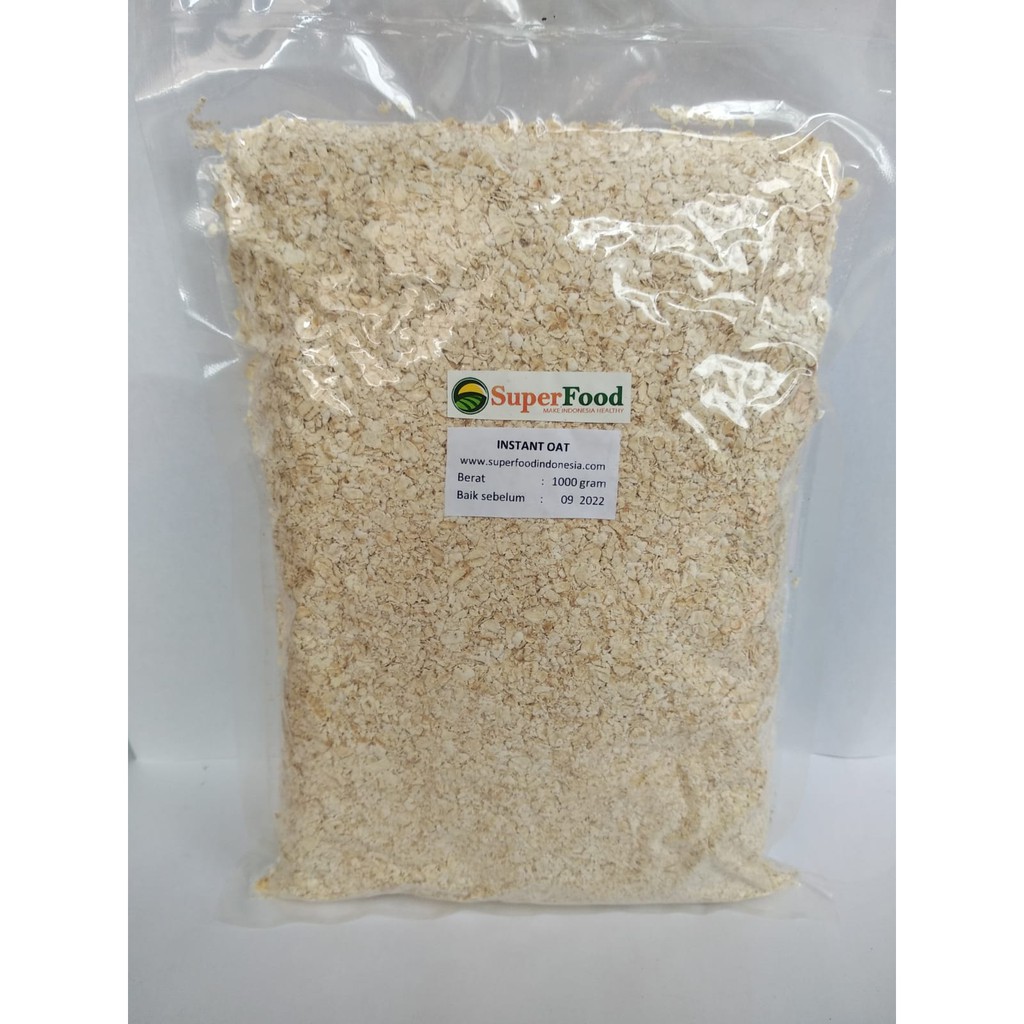 

Instant Oat / Quick Oat 1kg - Superfood Indonesia