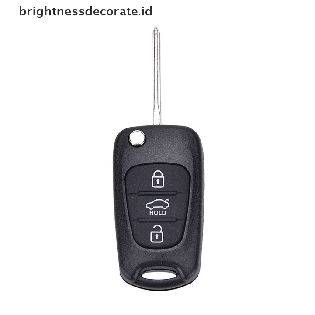 Case Remote Kunci Pengganti Model Flip Untuk Kia Rondo Sportage Soul Rio 3b S161C